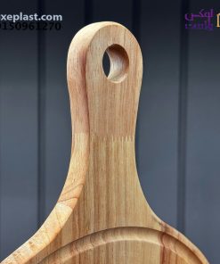 تخته گوشت چوبی راکتی گرد بزرگ نایس وود مدل 508