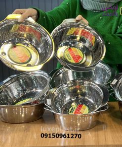 ابکش استیل لبه دار