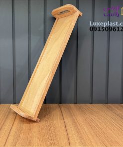 استند چوبی کشیده یک طبقه دسته دار در 2 سایز
