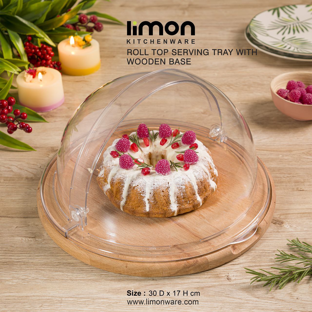 کاپ کیک کف چوب لیمون با درب کشویی 2179