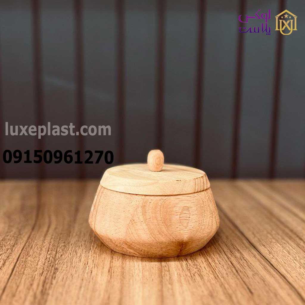 قندان چوبی مدل مخروطی 581 نایس