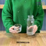 بطری آب شیشه ای