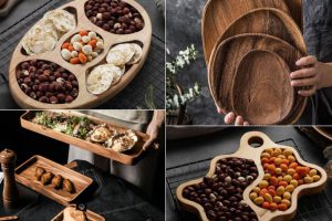 ظروف پذیرایی چوبی شیک و مدرن
