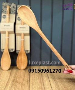 کفگیر و ملاقه چوبی لیمون