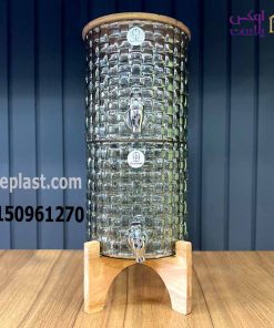 کلمن شیشه ای 2 طبقه