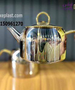 ست کتری و قوری طلایی