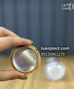 جا ادویه 110 سی سی درب چوبی لیمون