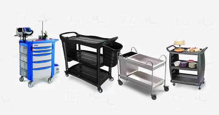 ترکیب و اجزای اصلی ترولی