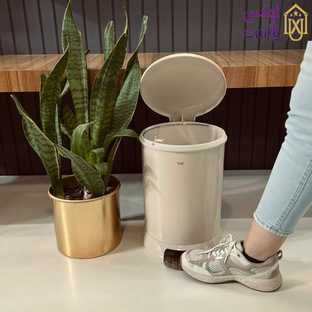 طراحی ارگونومیک و زیبایی ظاهری سطل زباله