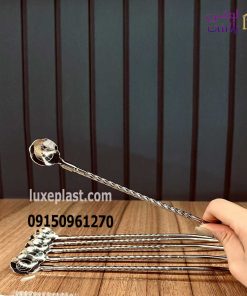 قاشق شربت نی دار