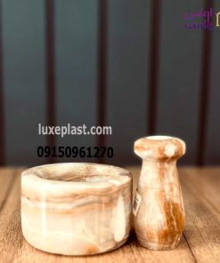 هاون سنگی مرمری کوچک
