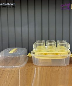 ست چای خوری مسافرتی 6 نفره لیمون کد 2440