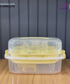ست چای خوری مسافرتی 6 نفره لیمون کد 2440
