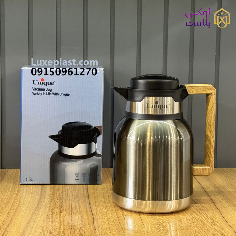 فلاسک استیل 1.5 لیتر یونیک کد 1858