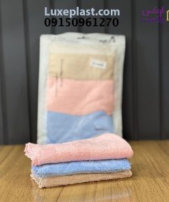 دستمال زنبوری 3 تایی کیفدار کد 4945