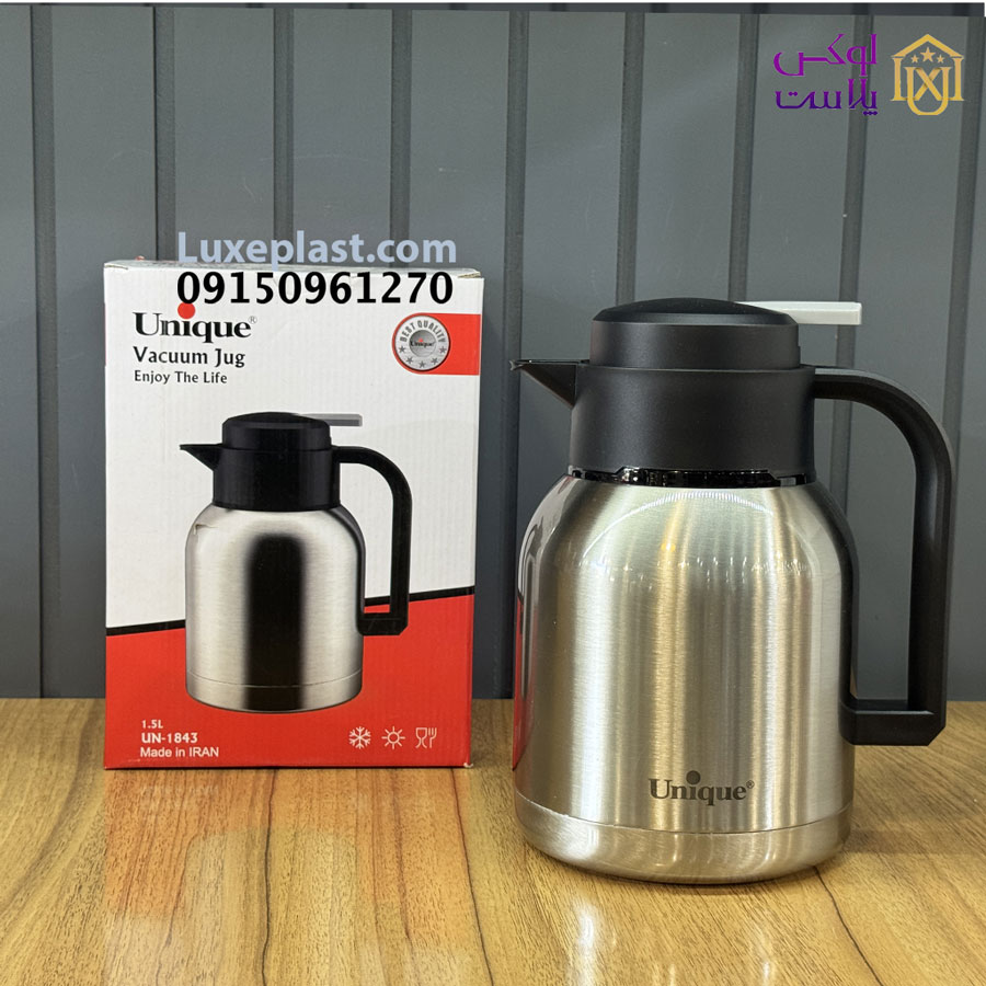فلاسک استیل 1.5لیتر یونیک کد 1843
