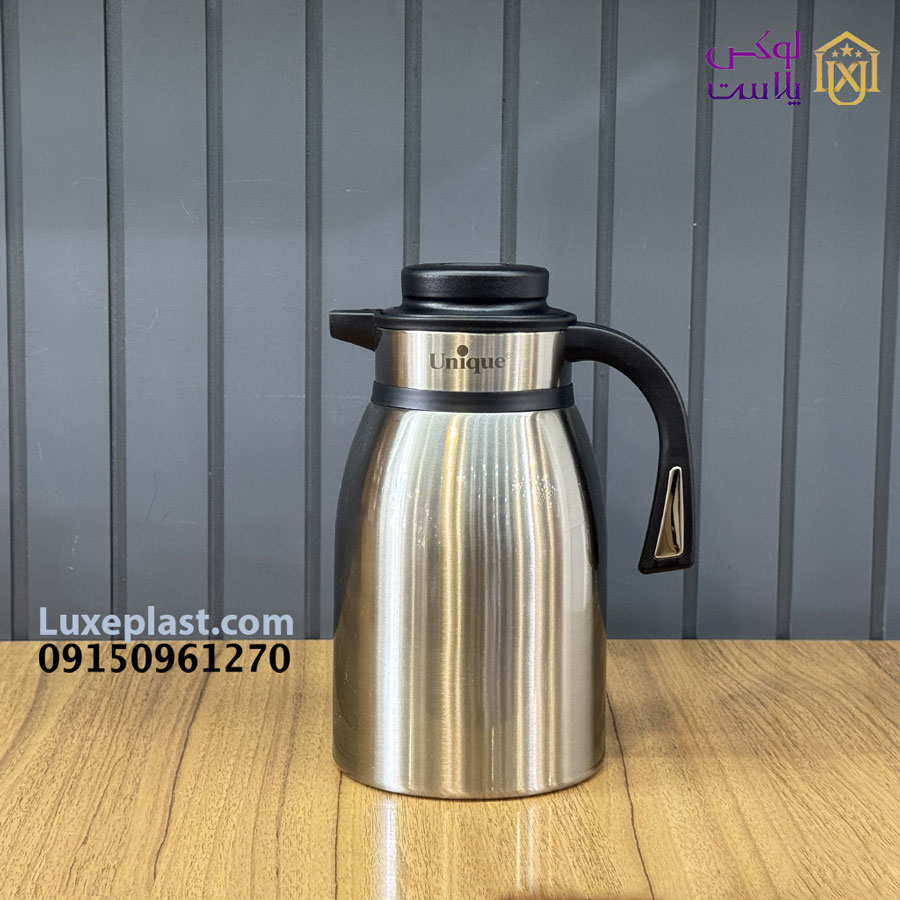 فلاسک استیل یونیک 2 لیتر دکمه وسط کد 1838