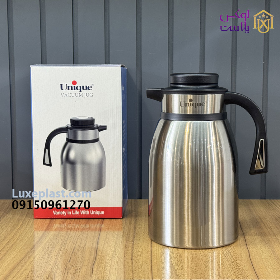 فلاسک استیل یونیک 2 لیتر دکمه وسط کد 1838