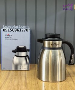 فلاسک استیل یونیک 1.5 لیتر دکمه وسط کد 1836