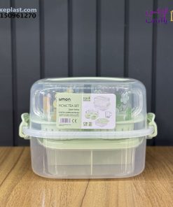 ست چای خوری 4 نفره مسافرتی لیمون کد 2441