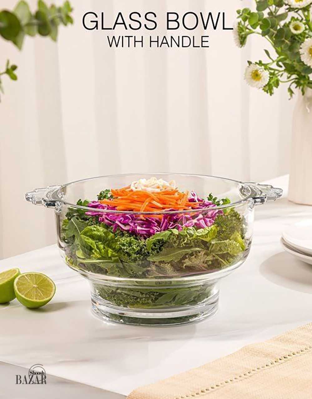 کاسه شیشه ای سوپ خوری