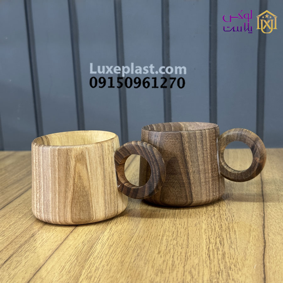 فنجان چوبی کد 7578