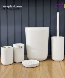 ست سرویس بهداشتی مینیمال لیمون 5 تیکه کد 2475