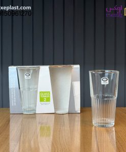 لیوان 410 سی سی 2 عددی لیمون کد 2482