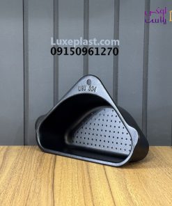 تفاله گیر استیل 3 گوش رنگ مشکی کد 5808
