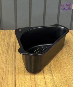 تفاله گیر استیل 3 گوش رنگ مشکی کد 5808