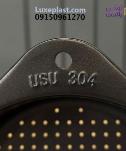 تفاله گیر استیل 3 گوش رنگ مشکی کد 5808