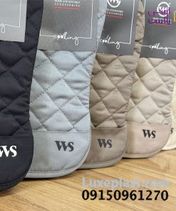 دستکش فر پارچه ای دو عددی WS کد 8228