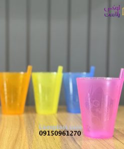 لیوان نی دار لیمون مدل اسپرت کد 1564