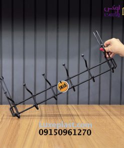 پشت دری ضخیم مشکی ایکیا کد 9866