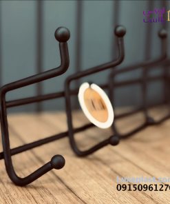 پشت دری ضخیم مشکی ایکیا کد 9866