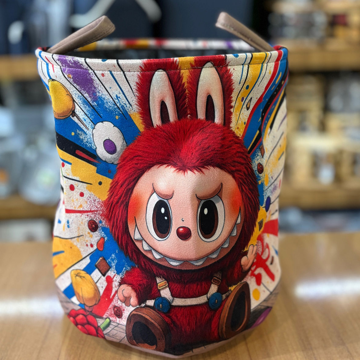 سبد اسباب بازی و لباس طرح لبوبو کد 4003