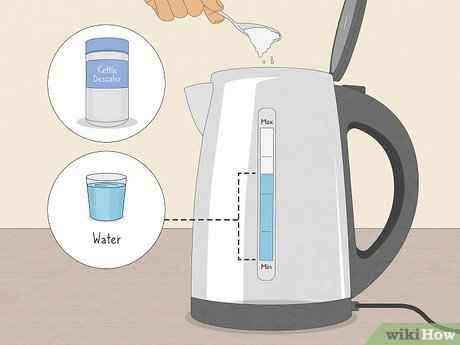 ترکیب سرکه و جوش شیرین برای جرم گیری