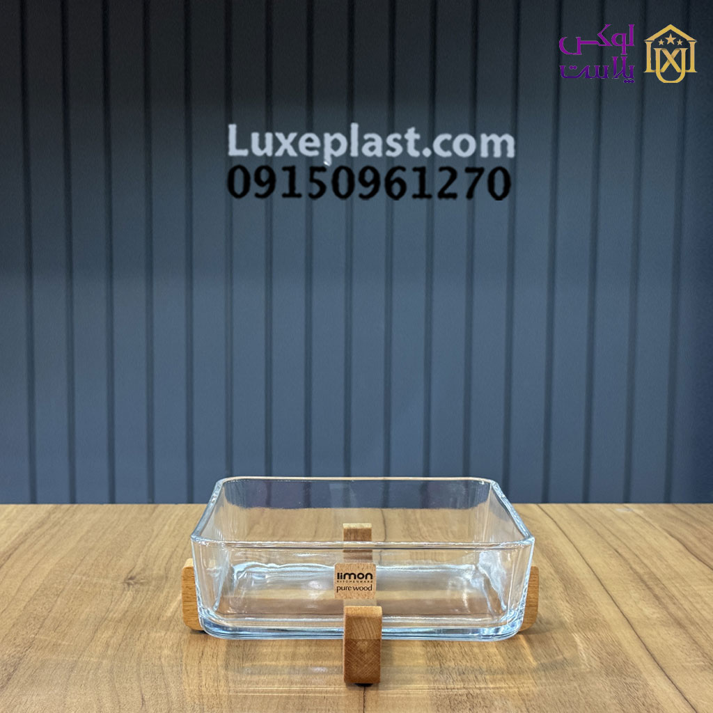 10 ظرف سرو چوب لیمون کد 2163