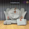 سرویس دمی 11پارچه ws وافل کد 7398