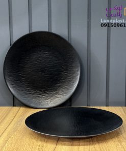 ظروف ملامین رستورانی یزدگل رنگ مشکی - تصویر 8