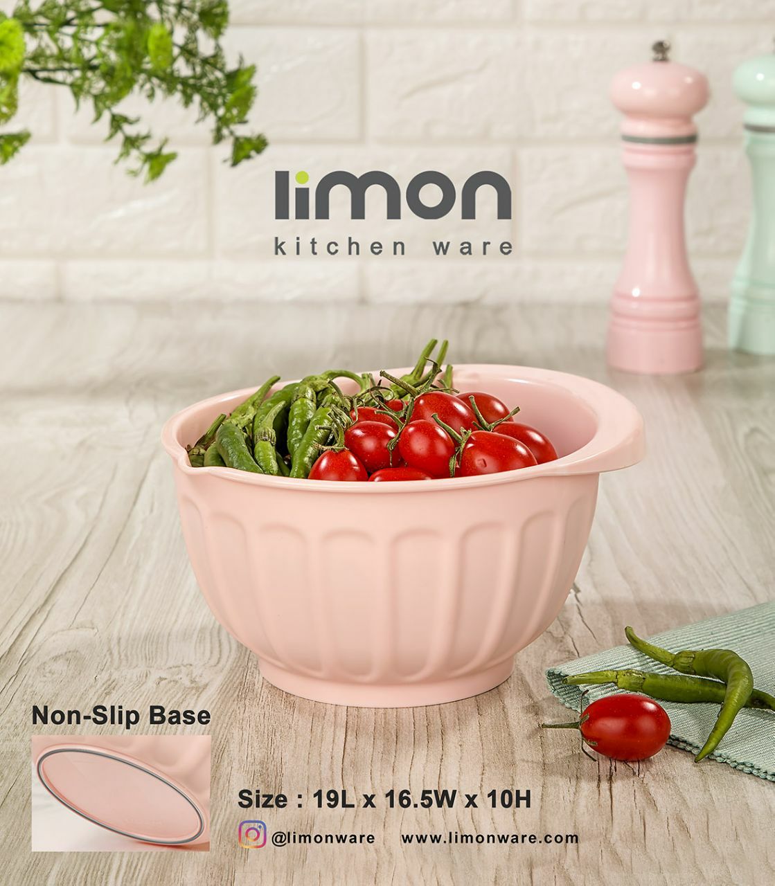 کاسه میکس (کنگره ای ) سایز 3 لیمون کد 1988