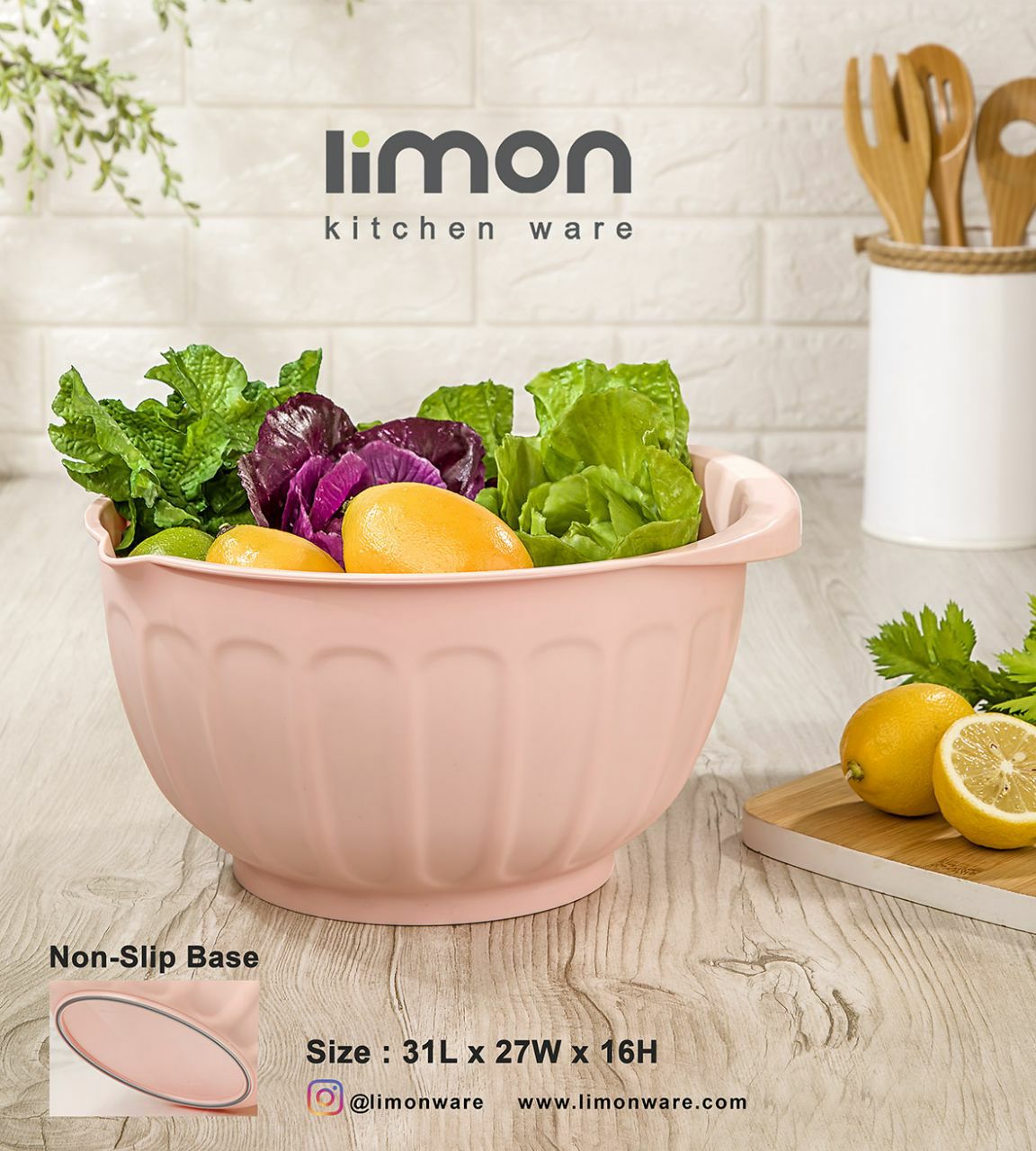 کاسه میکس ( کنگره ای ) سایز 1 لیمون کد 1986