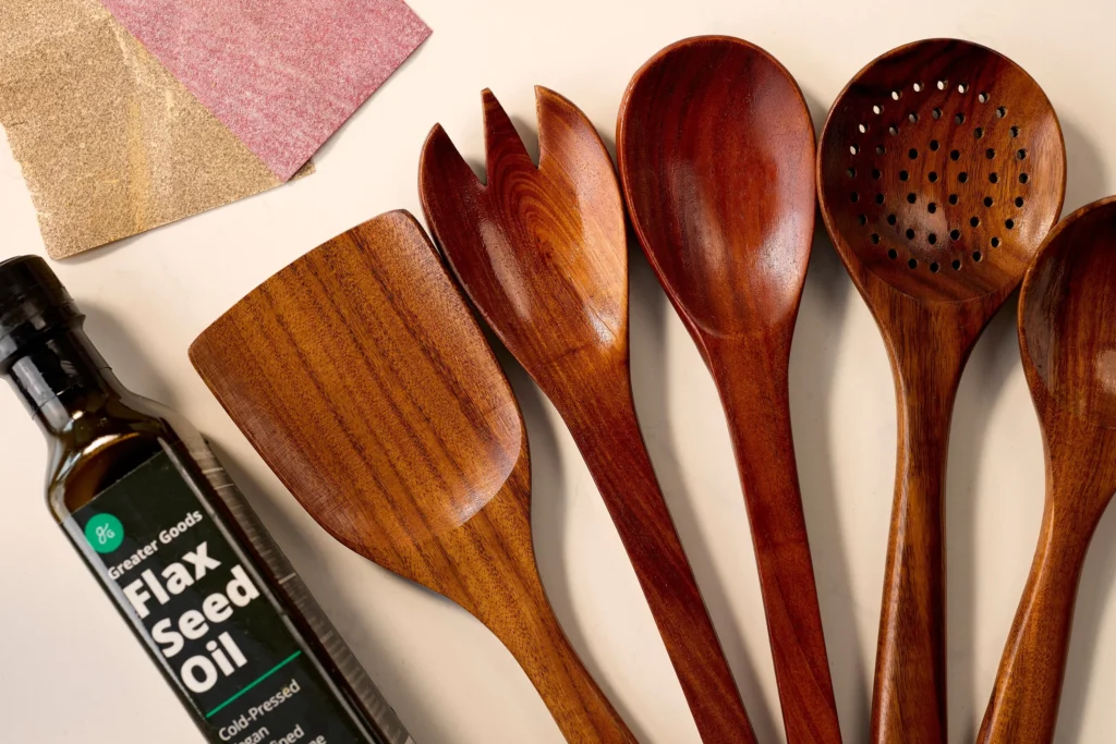 جلوگیری از زبر شدن ظروف چوبی