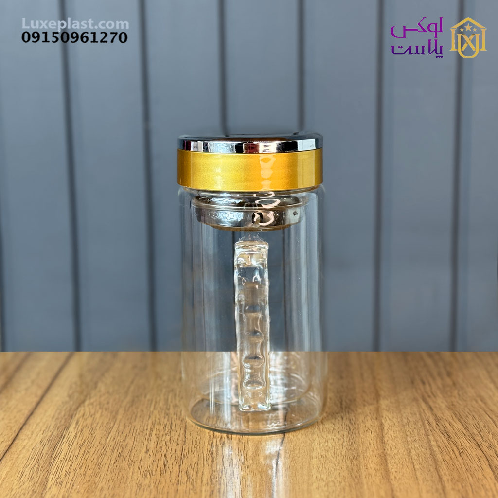 لیوان دمنوش رینگ طلا کد 8839