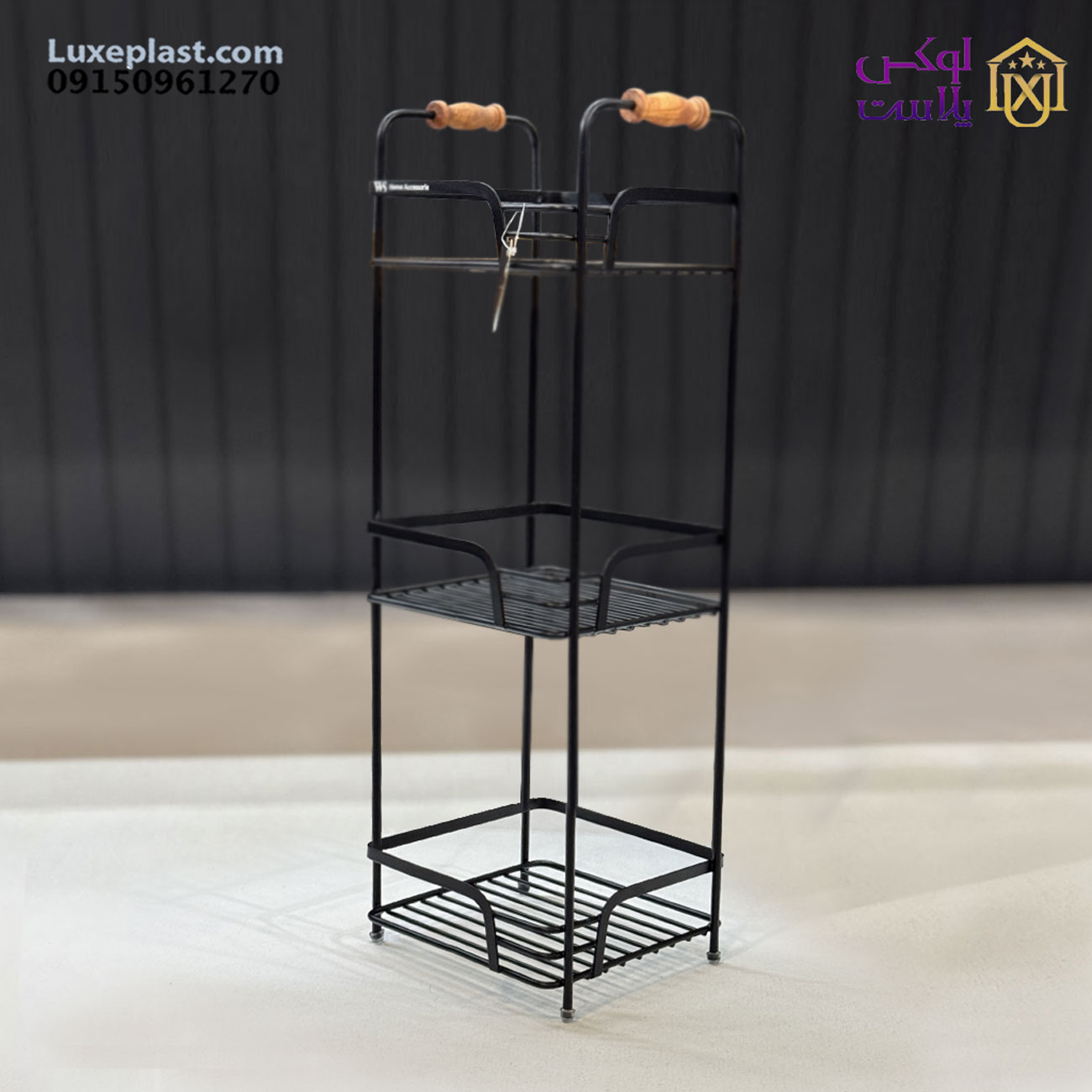 استند حمام 3 طبقه ws x3 مدل مربع کد 9765