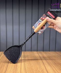 کفگیر پارویی چوب سیلیکون گرانیت شنگیا کد 2857