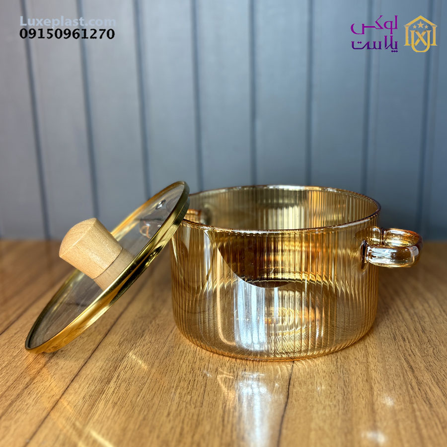 قابلمه پیرکس 1800 میل شامپاینی کد 408