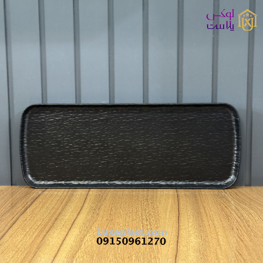 دیس رولین ملامین مشکی رستورانی کد 400