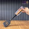 کفگیر شیاردار چوب سیلیکون گرانیت شنگیا کد 2857