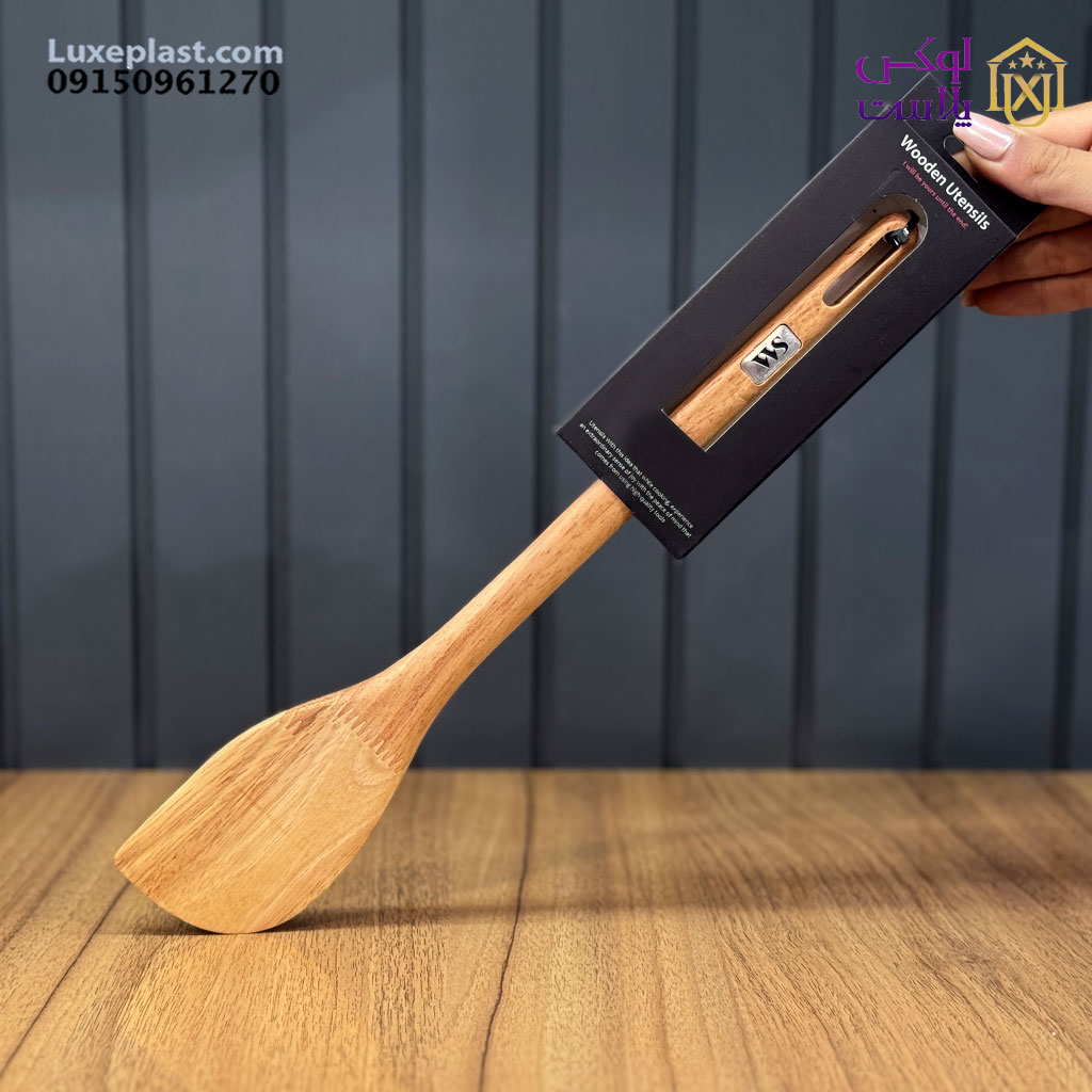 کفگیر چوبی برگردان ساده ws کد 814